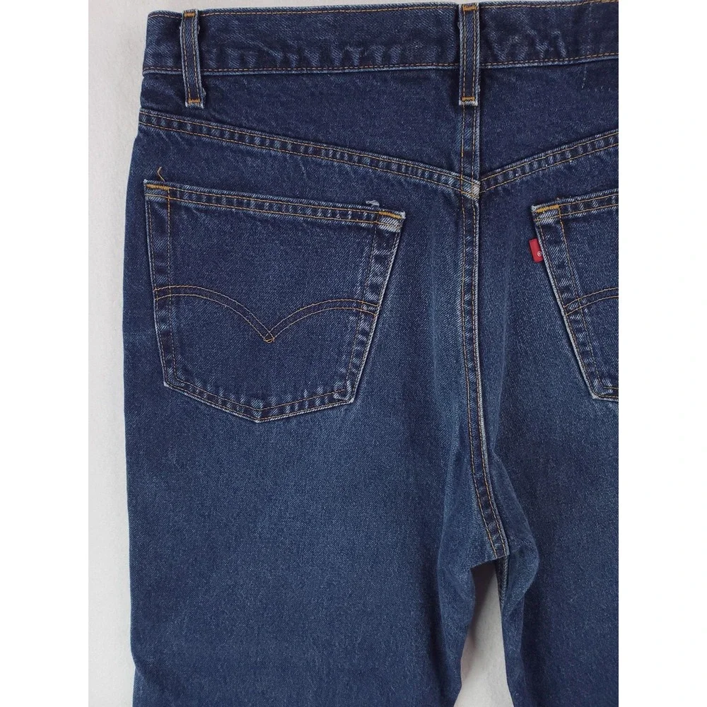 Vintage Levis 550 Jeans Mens 38x30 Blue Denim Relaxed Tapered USA MADE Y2K Baggy
